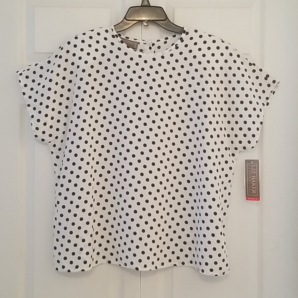 Vintage Liz Baker top NWT